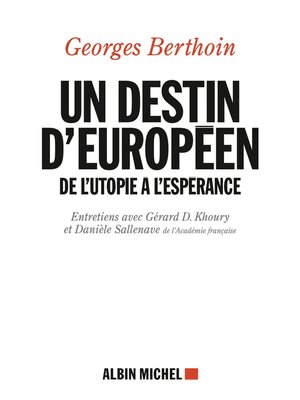 cover image of Un destin européen